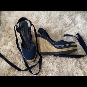 White House Black Market Wedge Sandals